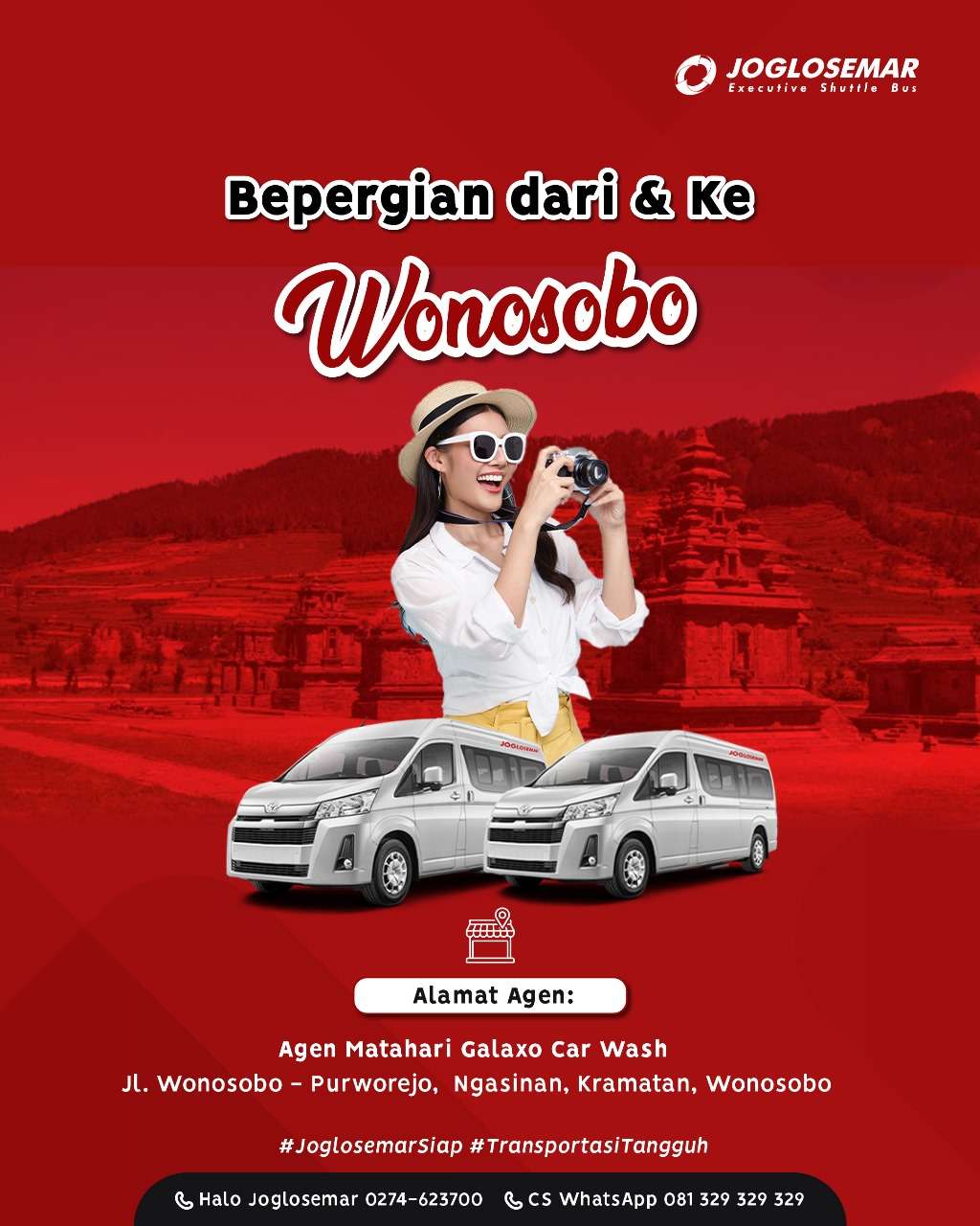 Joglosemar membuka rute melintasi Wonosobo hingga Purwokerto