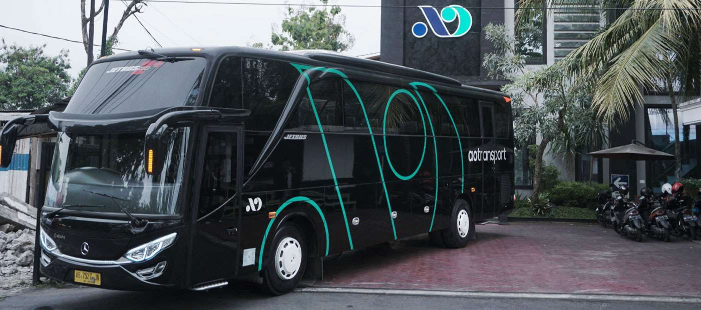 Foto Big Bus Armada Yang di Miliki AO Transport