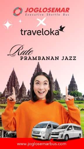 Kolaborasi Traveloka dan Joglosemar di event Prambanan Jazz: penawaran tiket eksklusif untuk festival musik terkenal di Yogyakarta.