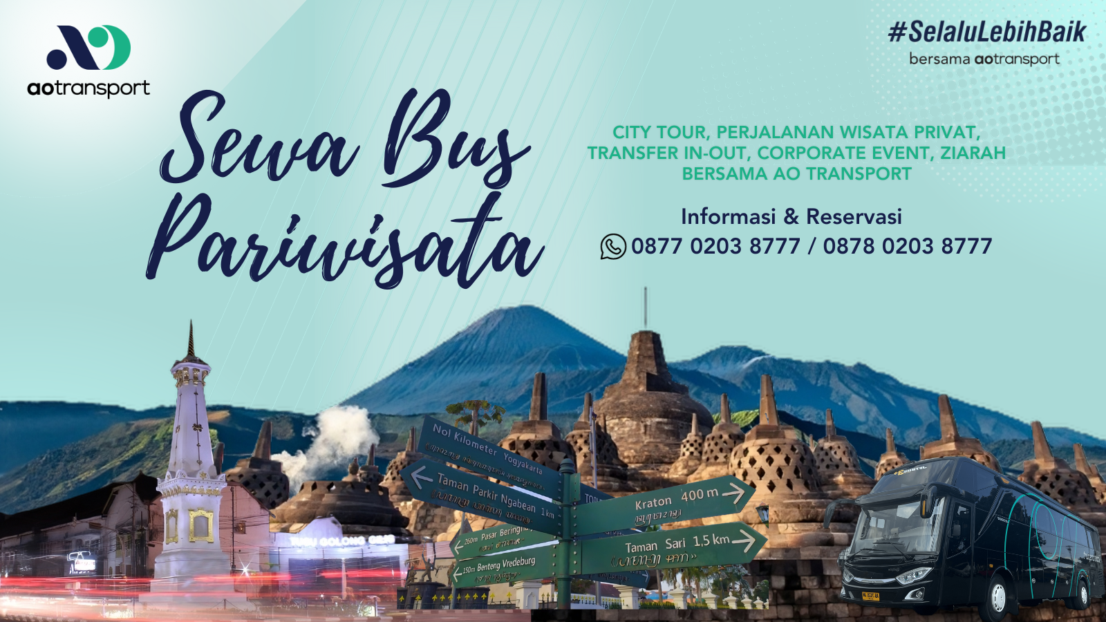 Informasi Seputar Penyewaan Bus AO Transport