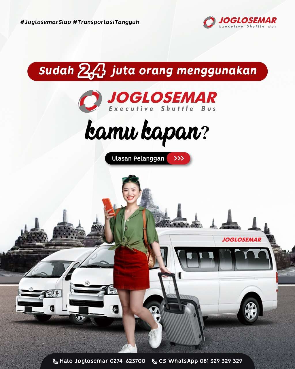 Nikmati Perjalanan Ke Purwokerto Dengan Joglosemar Shuttle