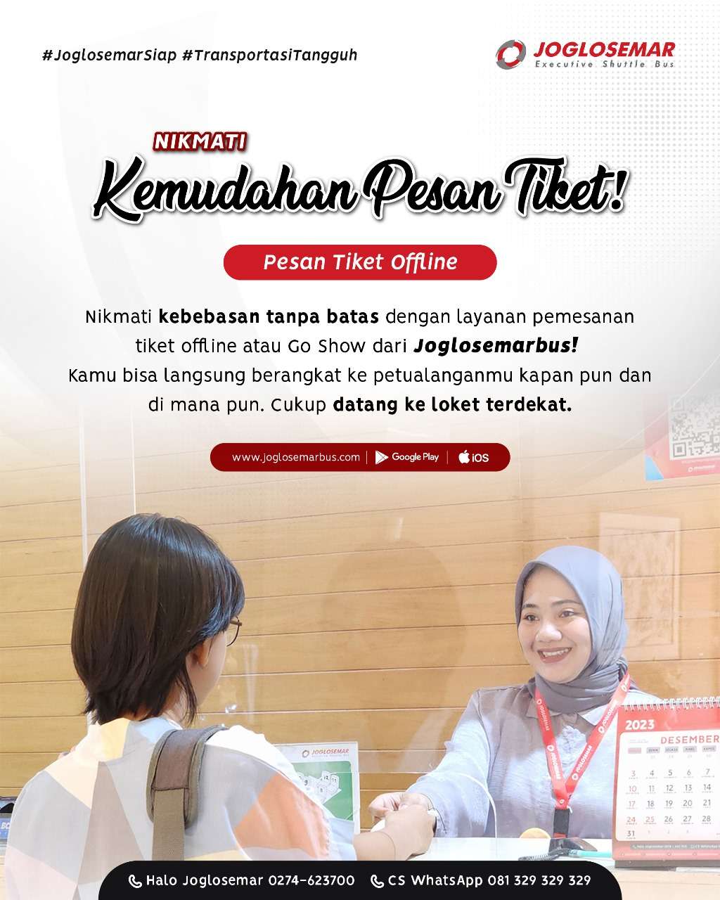 Nikmati Kemudahan Pemesanan Tiket Dari Joglosemar