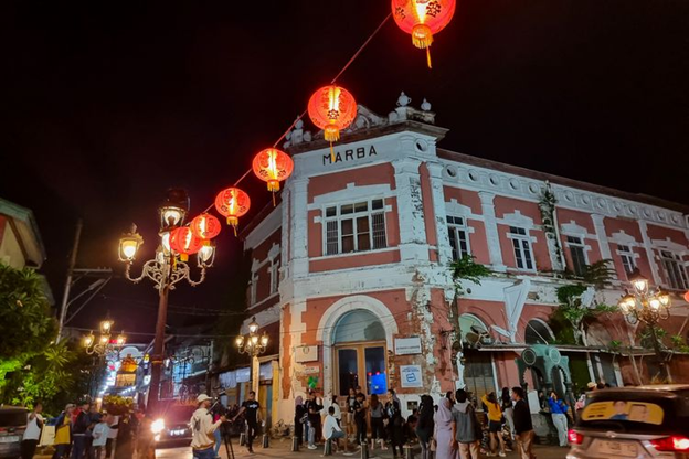 wisata malam Kota Lama Semarang