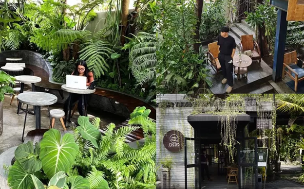 Cafe Nuansa Alam di Jogja Svarga Flora